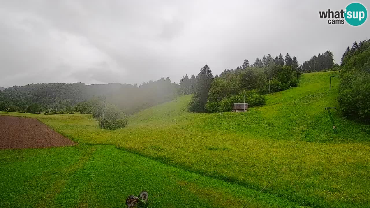 Webcam Smučišče Senožeta – Ski Resort Live View near Bohinj