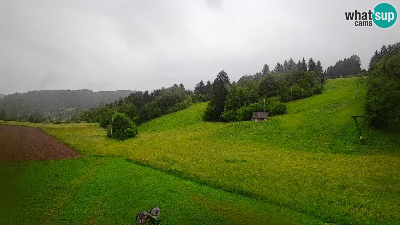Webcam Smučišče Senožeta – Ski Resort Live View near Bohinj