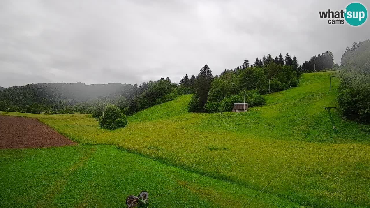 Webcam Smučišče Senožeta – Ski Resort Live View near Bohinj