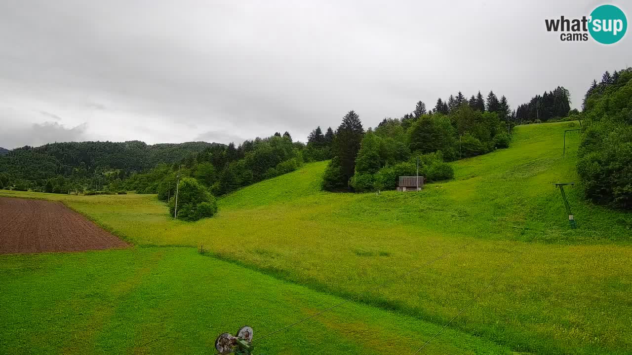 Webcam Smučišče Senožeta – Ski Resort Live View near Bohinj