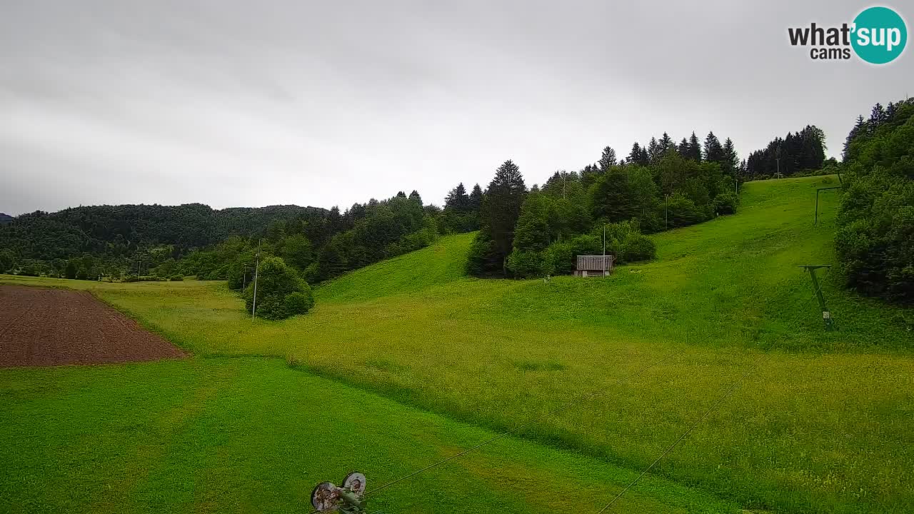 Webcam Smučišče Senožeta – Ski Resort Live View near Bohinj
