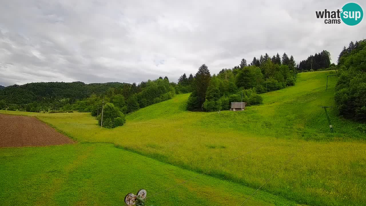 Webcam Smučišče Senožeta – Ski Resort Live View near Bohinj