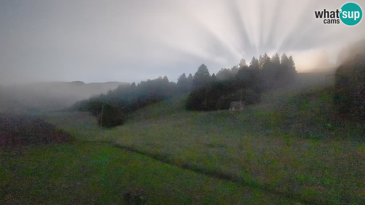 Webcam Smučišče Senožeta – Ski Resort Live View near Bohinj