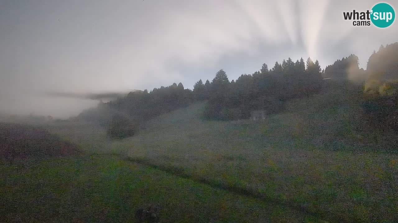 Webcam Smučišče Senožeta – Stazione sciistica a Srednja Vas vicino Bohinj