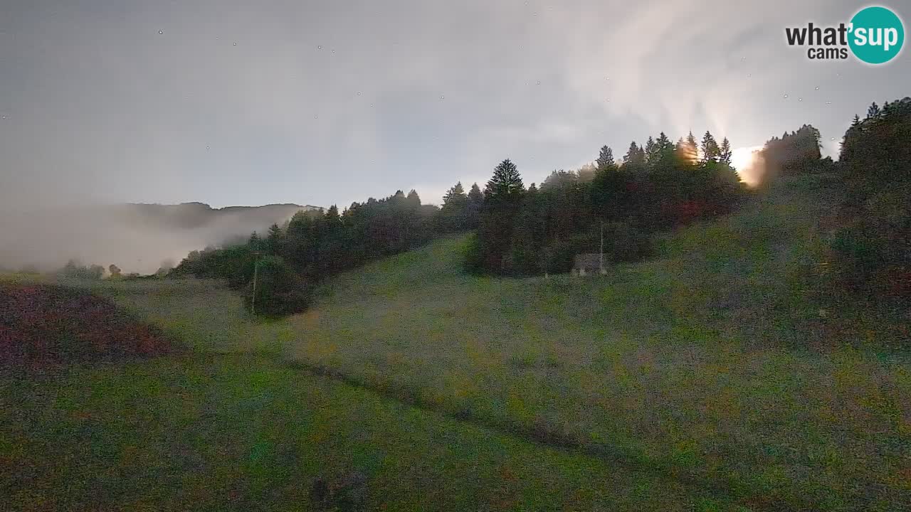 Webcam Smučišče Senožeta – Stazione sciistica a Srednja Vas vicino Bohinj