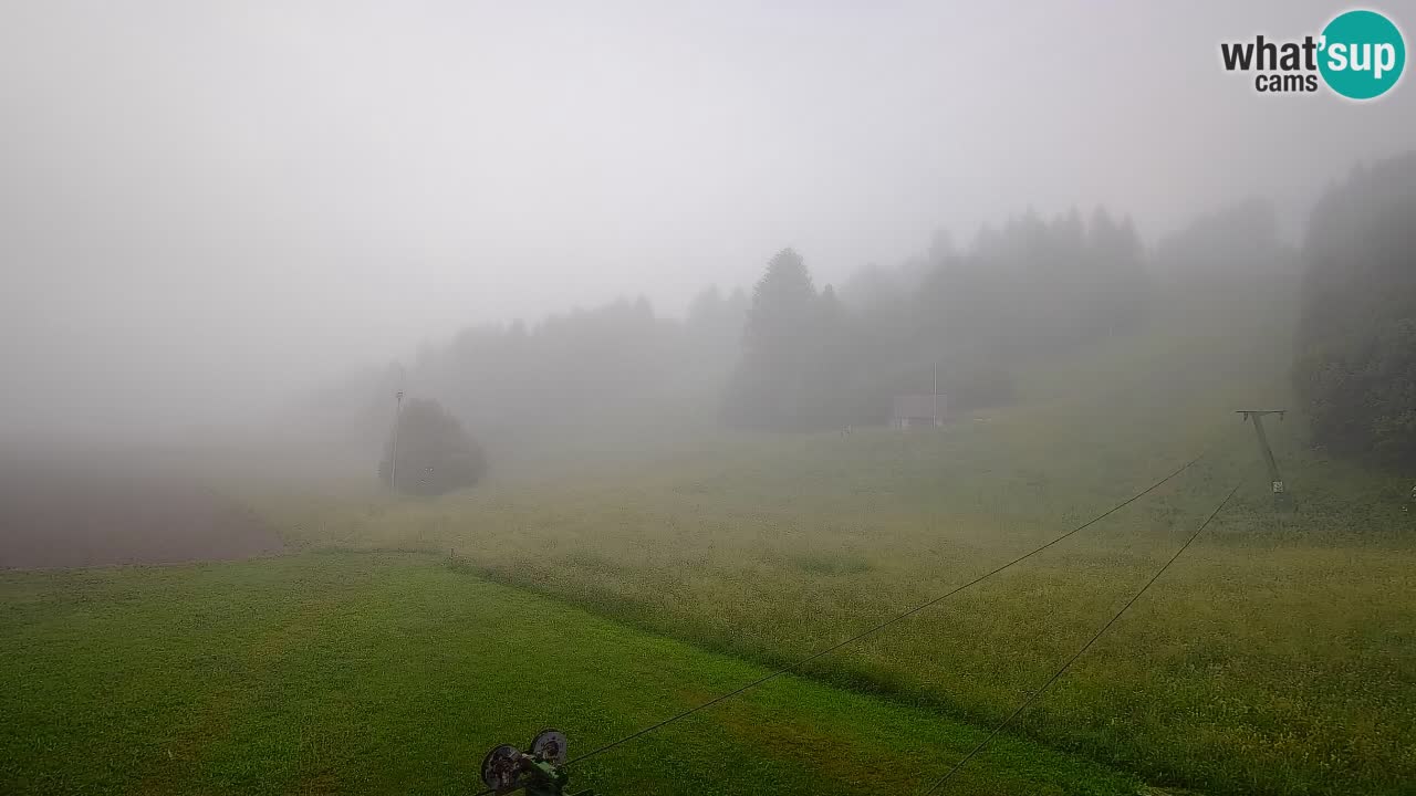 Webcam Smučišče Senožeta – Ski Resort Live View near Bohinj