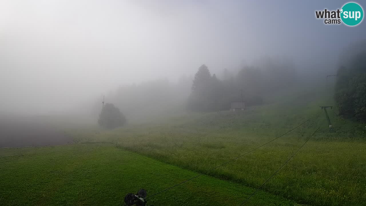 Webcam Smučišče Senožeta – Ski Resort Live View near Bohinj