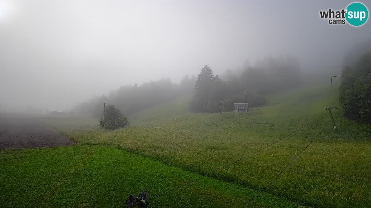 Webcam Smučišče Senožeta – Station de ski à Srednja Vas près de Bohinj