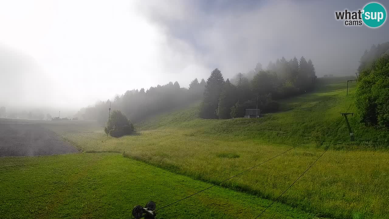 Webcam Smučišče Senožeta – Ski Resort Live View near Bohinj
