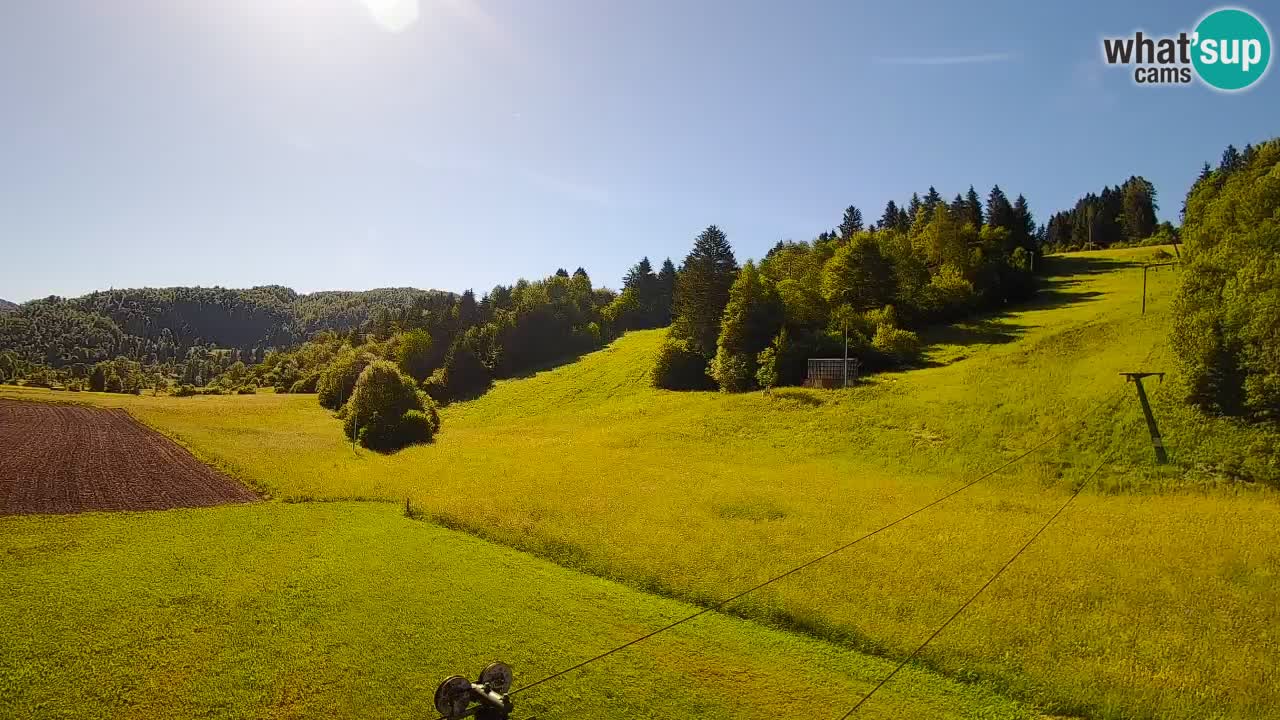 Webcam Smučišče Senožeta – Stazione sciistica a Srednja Vas vicino Bohinj