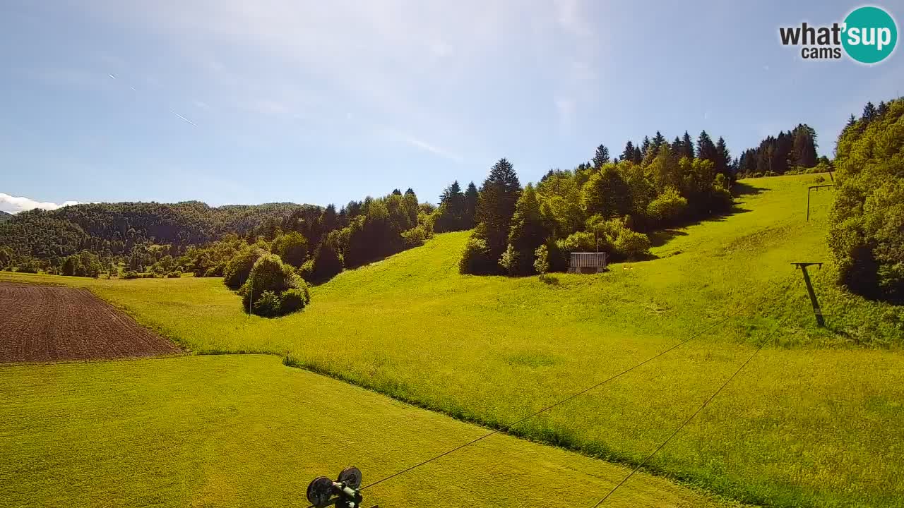 Webcam Smučišče Senožeta – Ski Resort Live View near Bohinj