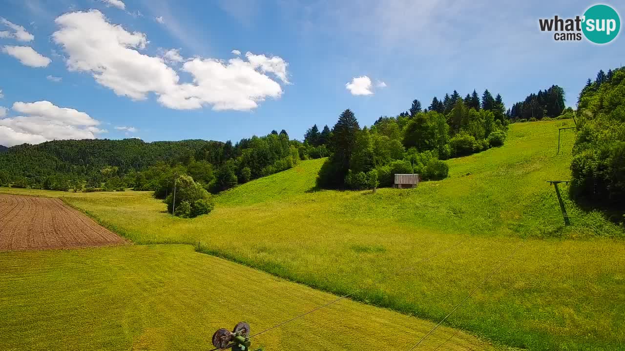 Webcam Smučišče Senožeta – Stazione sciistica a Srednja Vas vicino Bohinj