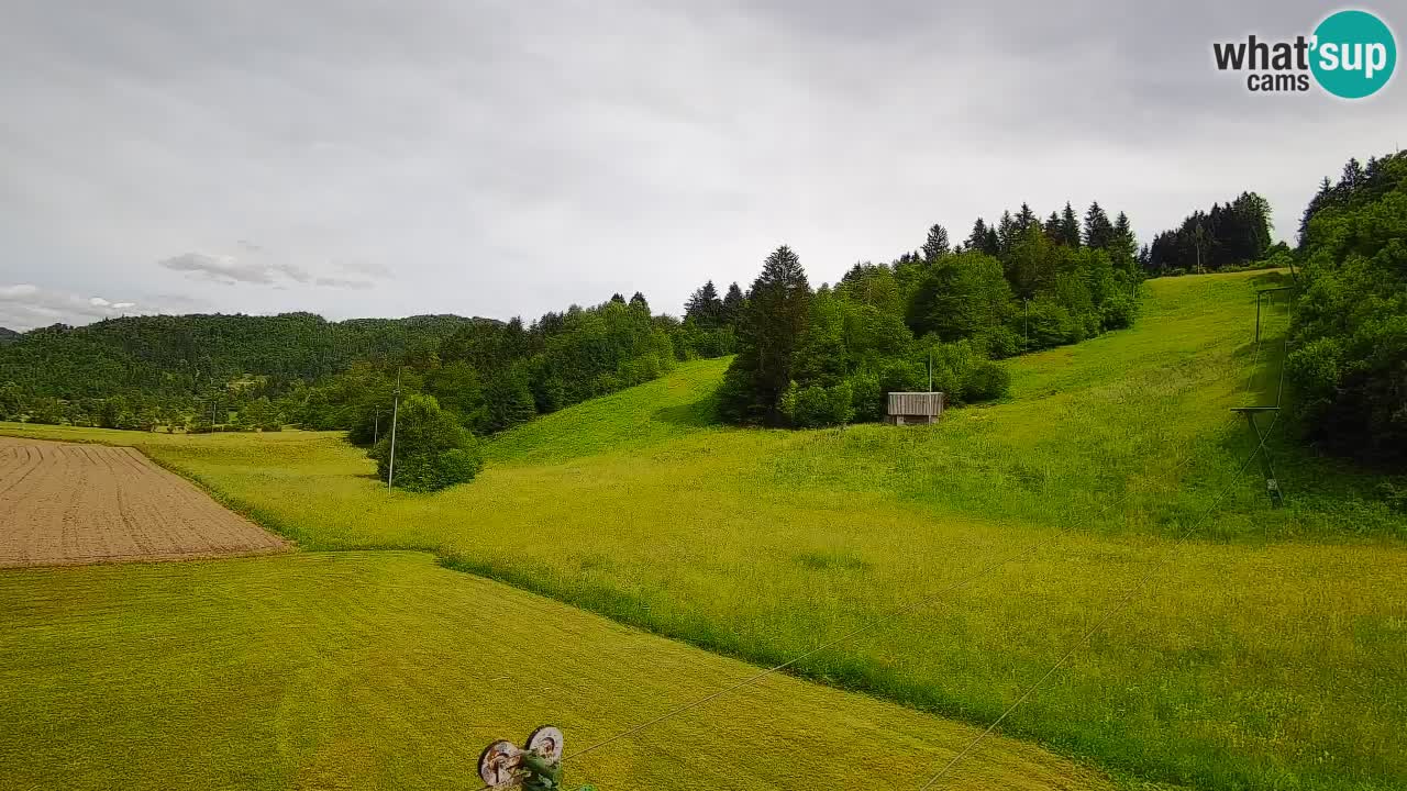 Web kamera Smučišče Senožeta – Skijalište u Srednjoj Vasi kod Bohinja