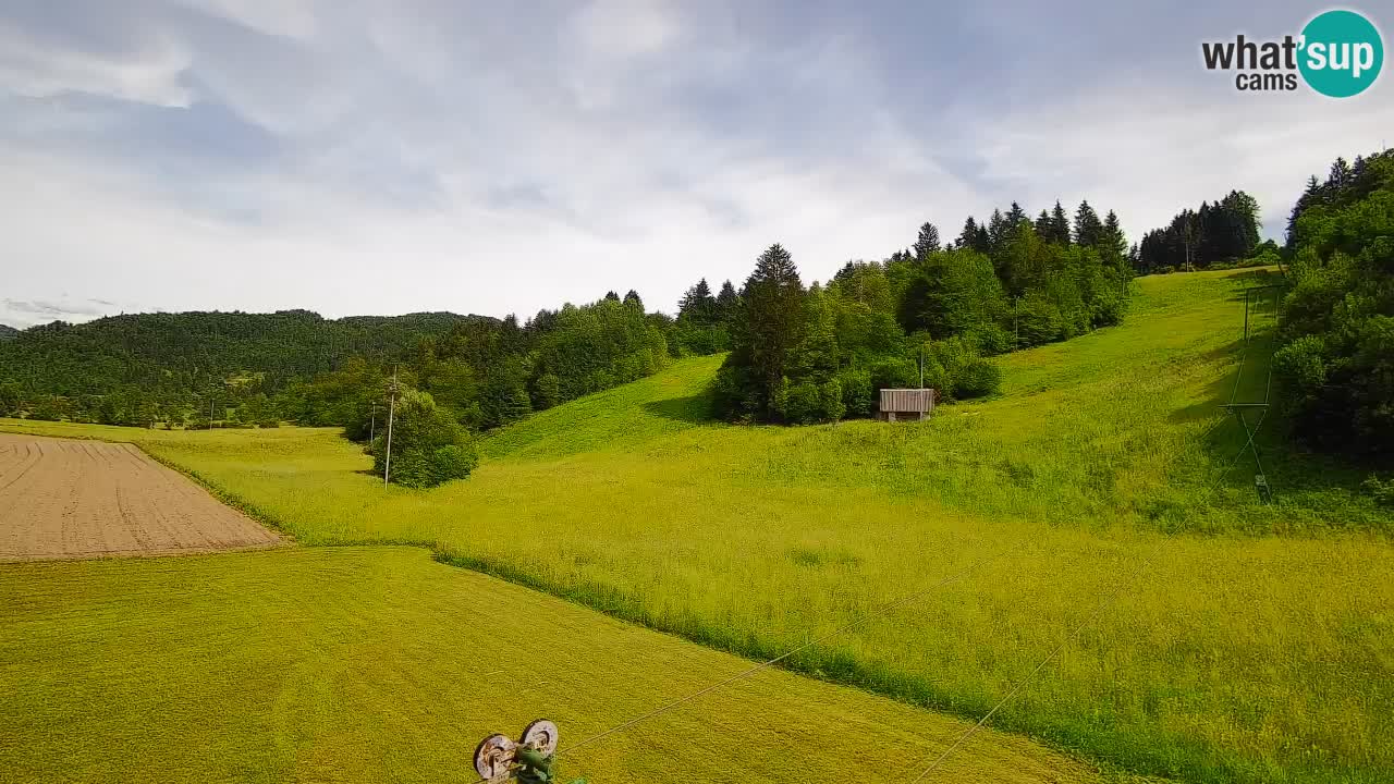 Webcam Smučišče Senožeta – Stazione sciistica a Srednja Vas vicino Bohinj