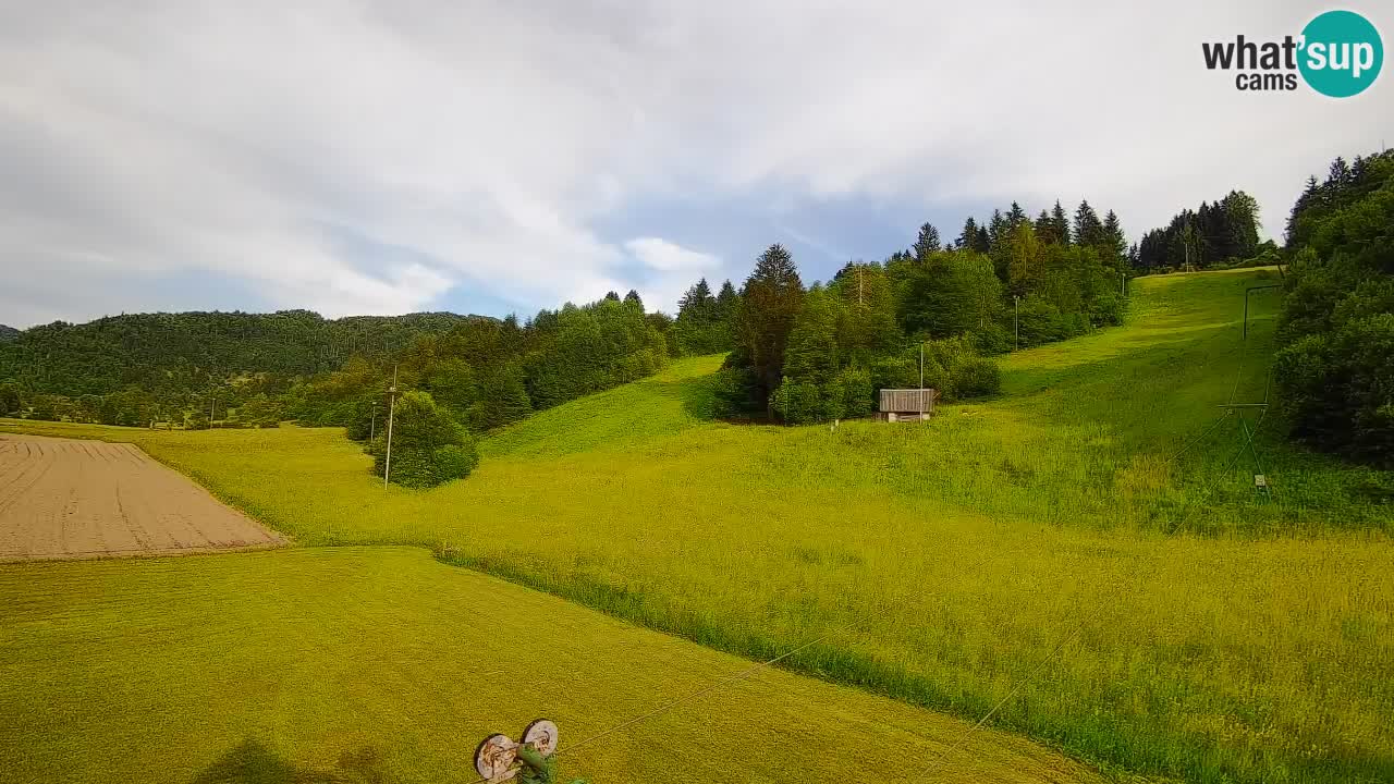 Webcam Smučišče Senožeta – Stazione sciistica a Srednja Vas vicino Bohinj