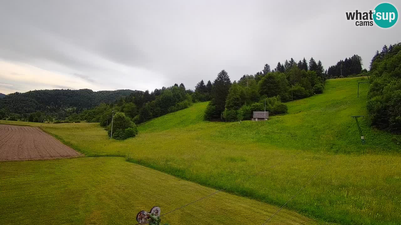 Webcam Smučišče Senožeta – Stazione sciistica a Srednja Vas vicino Bohinj