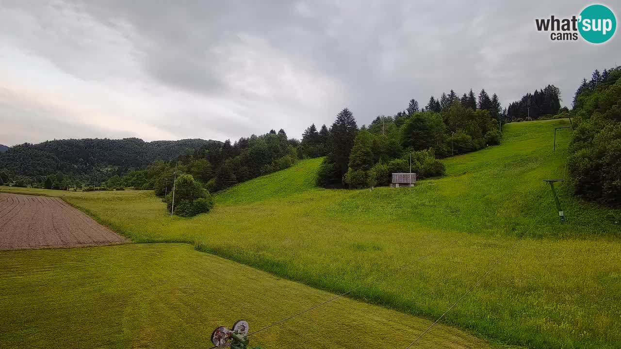 Webcam Smučišče Senožeta – Stazione sciistica a Srednja Vas vicino Bohinj