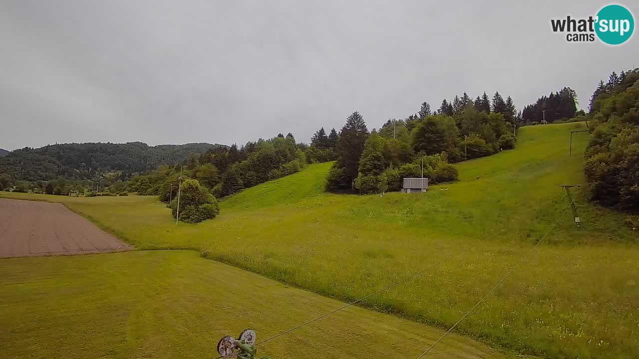 Webcam Smučišče Senožeta – Stazione sciistica a Srednja Vas vicino Bohinj