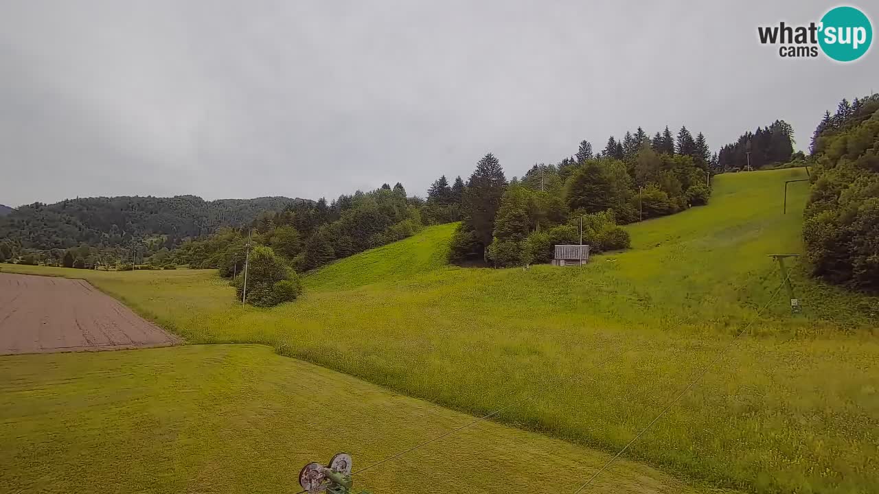 Webcam Smučišče Senožeta – Ski Resort Live View near Bohinj