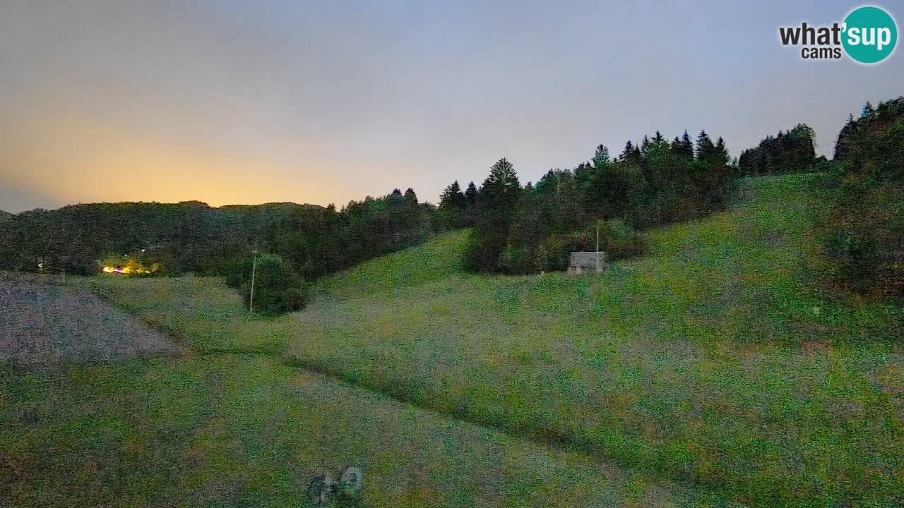 Webcam Smučišče Senožeta – Stazione sciistica a Srednja Vas vicino Bohinj