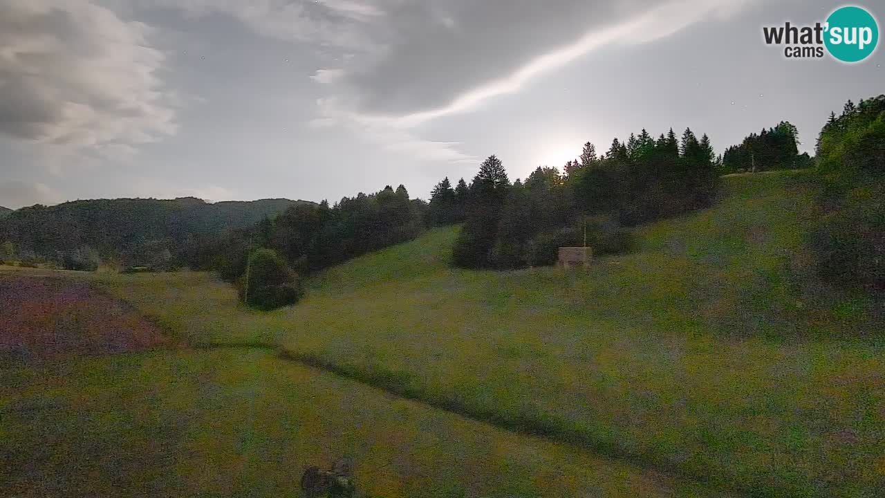 Cámara web Smučišče Senožeta – Estación de esquí en Srednja Vas cerca de Bohinj