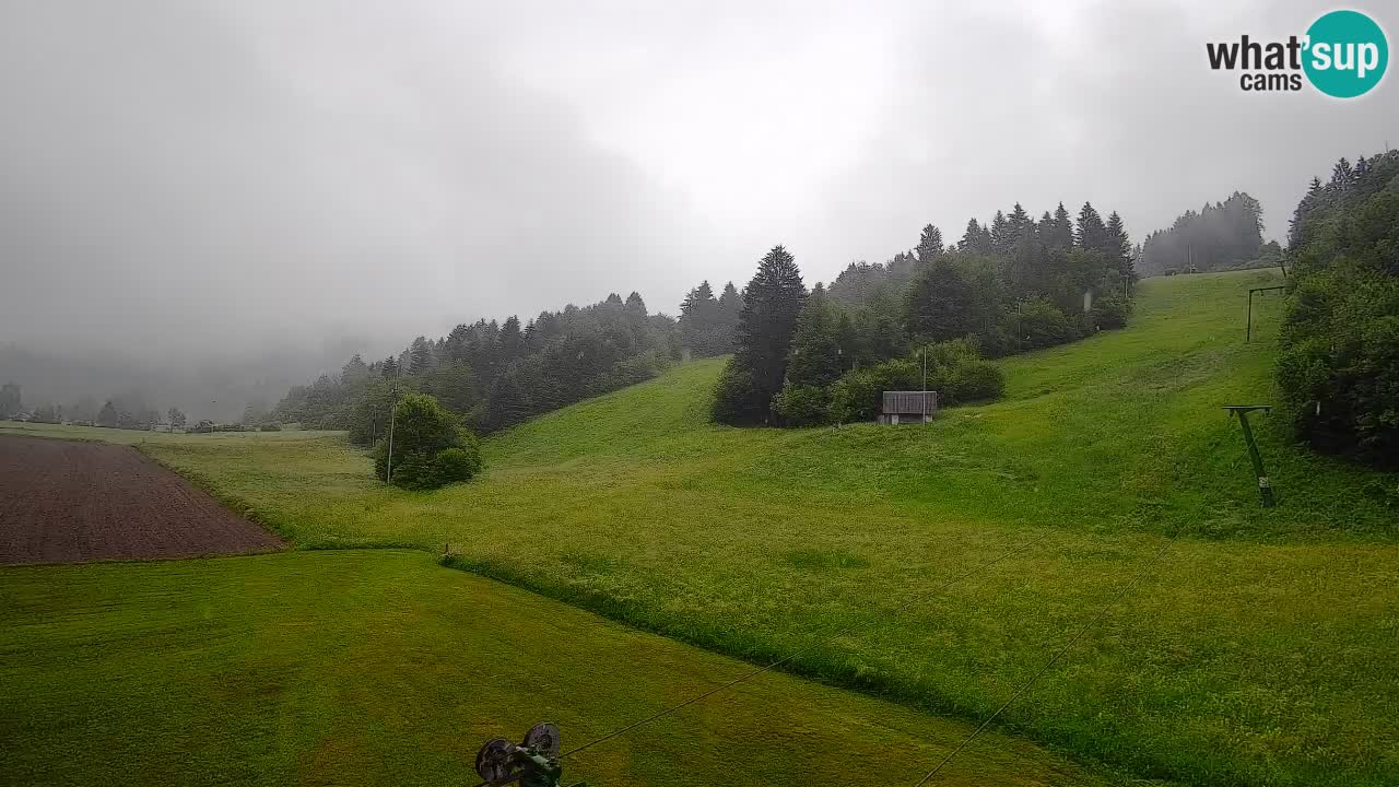 Webcam Smučišče Senožeta – Ski Resort Live View near Bohinj