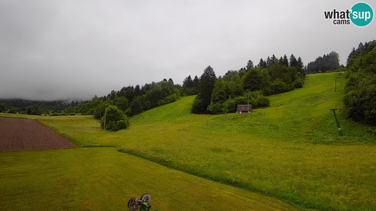 Webcam Smučišče Senožeta – Stazione sciistica a Srednja Vas vicino Bohinj