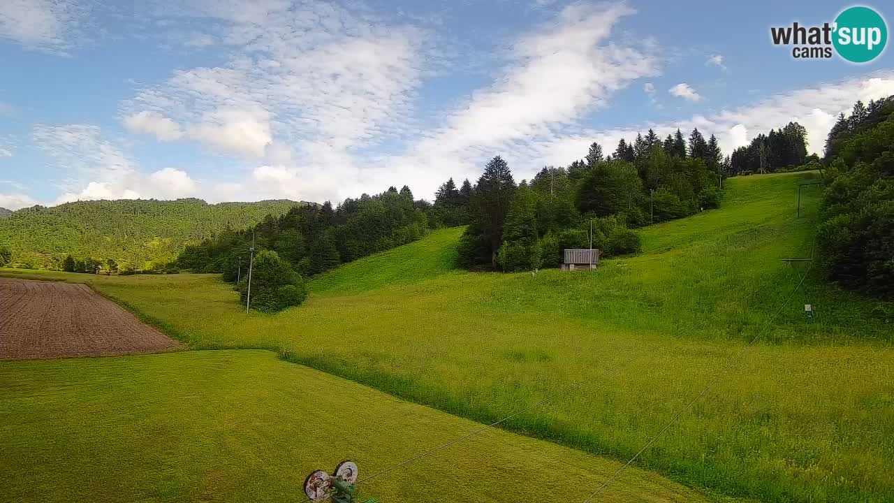 Webcam Smučišče Senožeta – Ski Resort Live View near Bohinj
