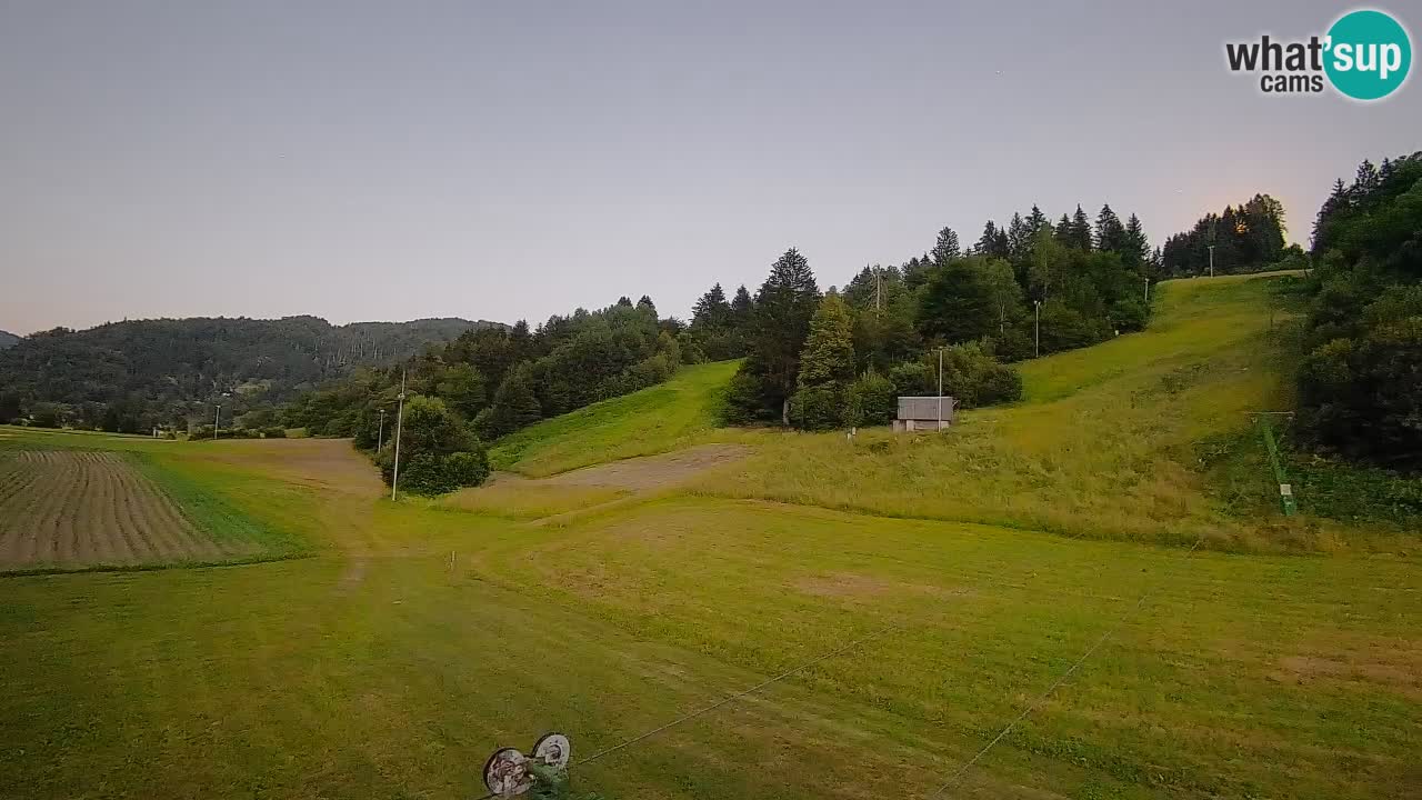 Webcam Smučišče Senožeta – Ski Resort Live View near Bohinj