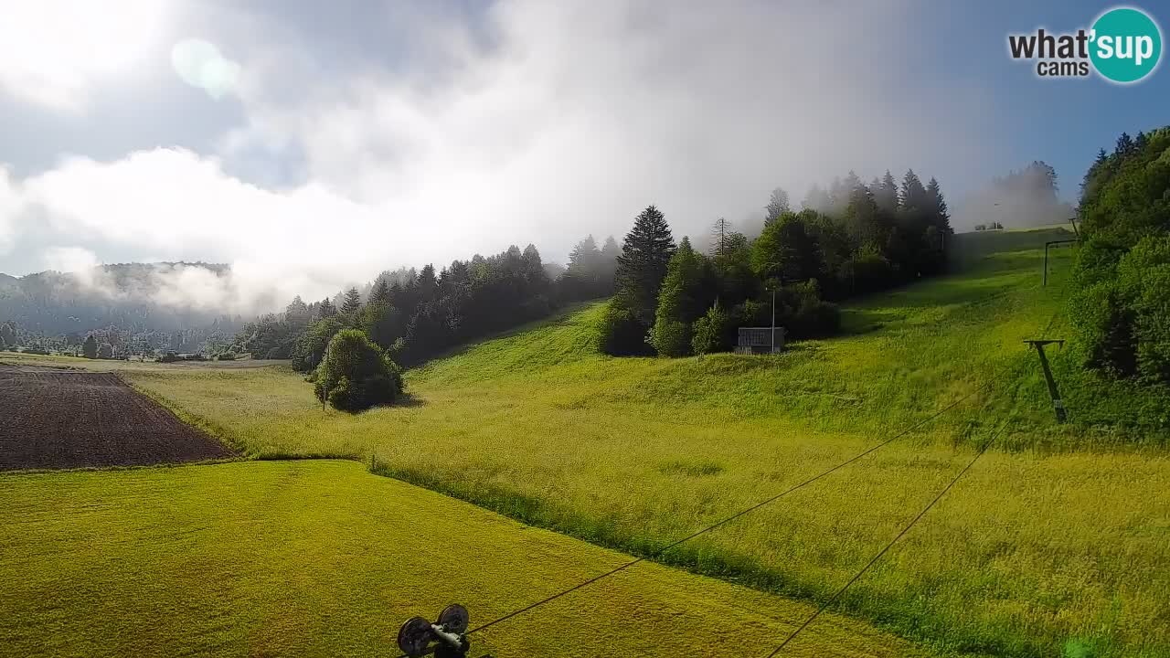 Webcam Smučišče Senožeta – Ski Resort Live View near Bohinj