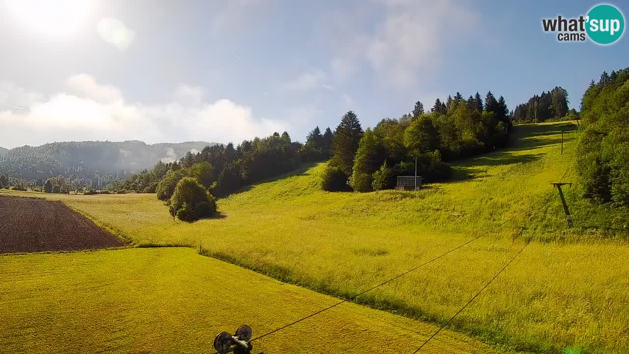 Webcam Smučišče Senožeta – Ski Resort Live View near Bohinj