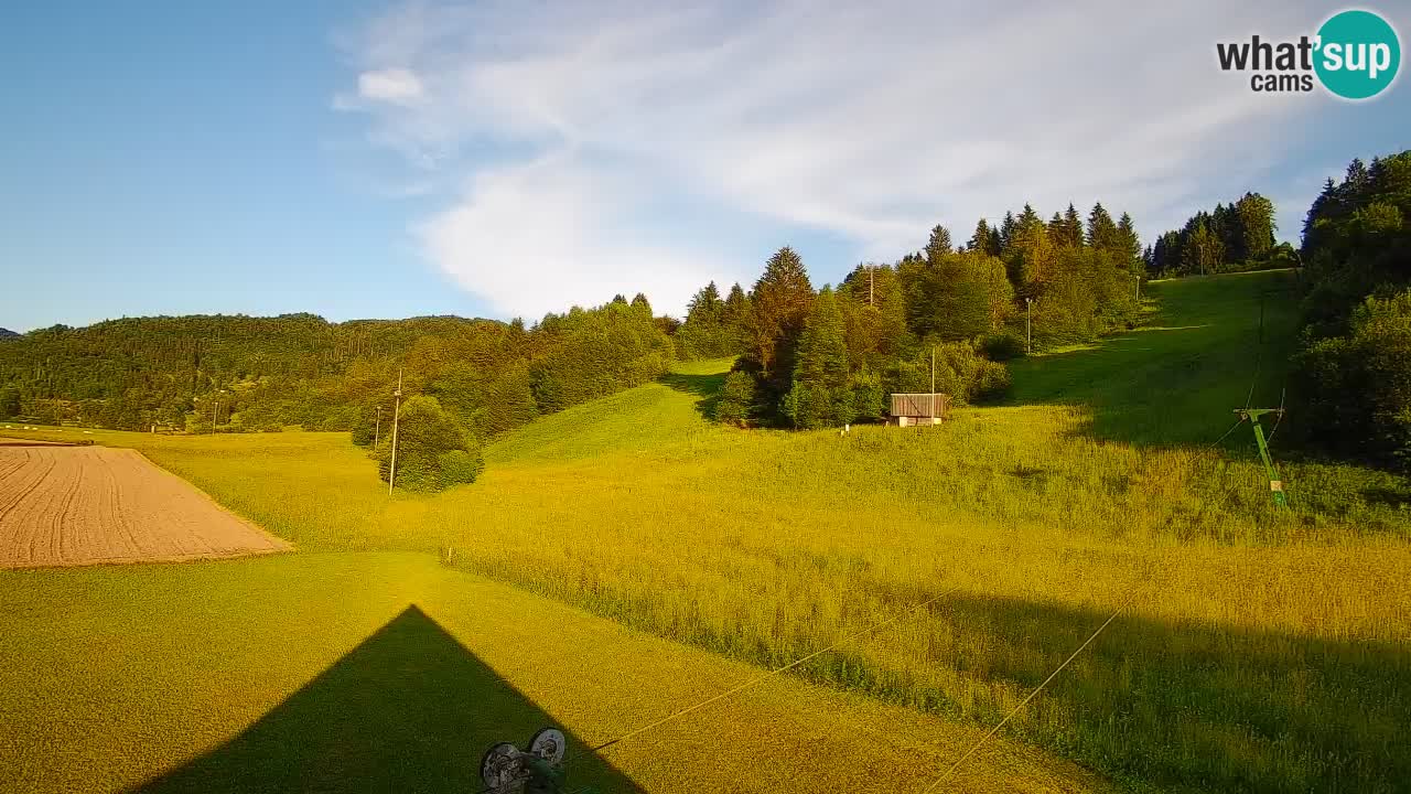 Webcam Smučišče Senožeta – Ski Resort Live View near Bohinj