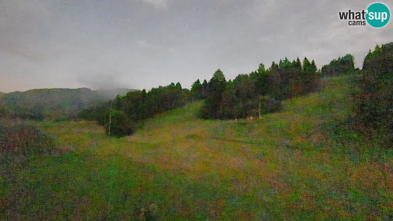 Webcam Smučišče Senožeta – Station de ski à Srednja Vas près de Bohinj