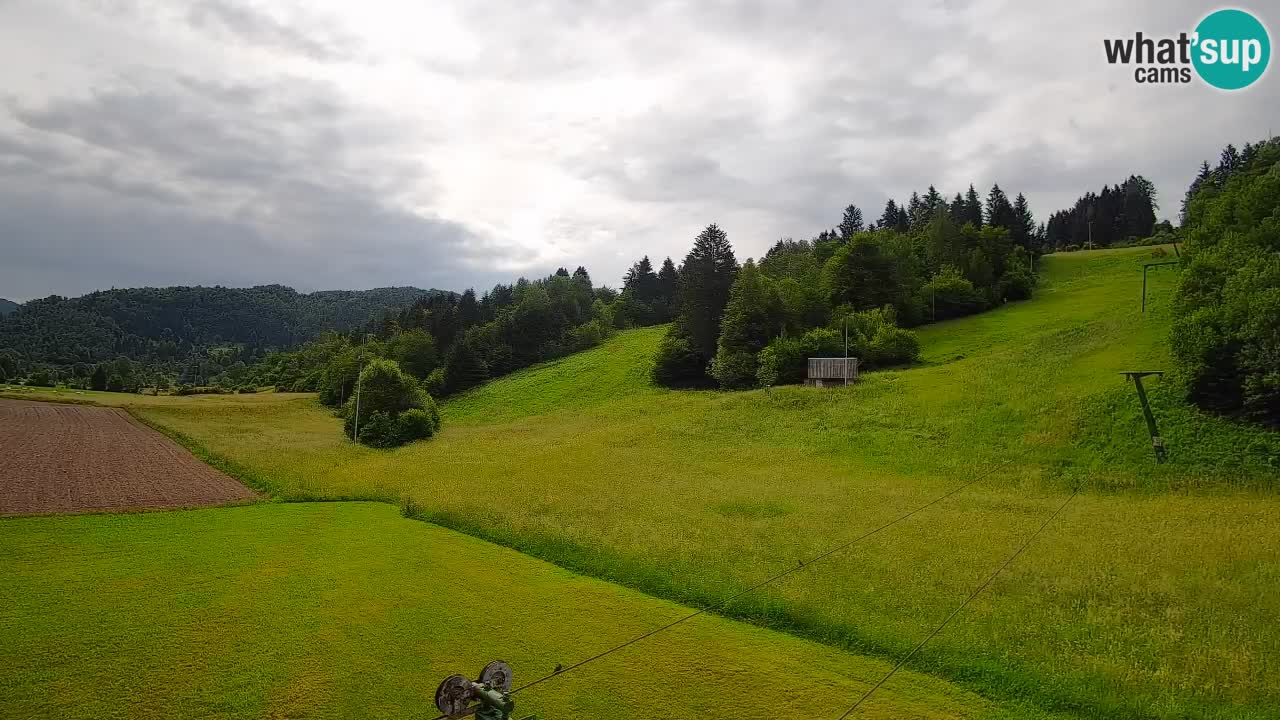 Webcam Smučišče Senožeta – Ski Resort Live View near Bohinj
