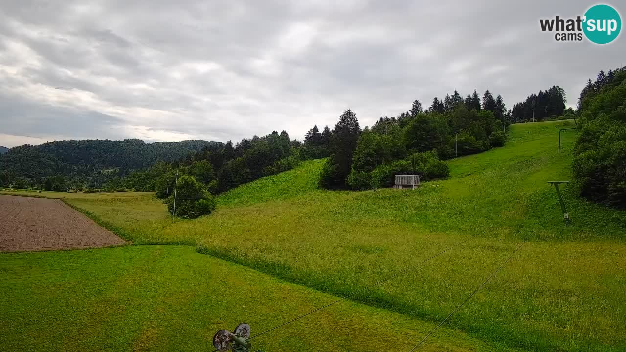 Webcam Smučišče Senožeta – Stazione sciistica a Srednja Vas vicino Bohinj