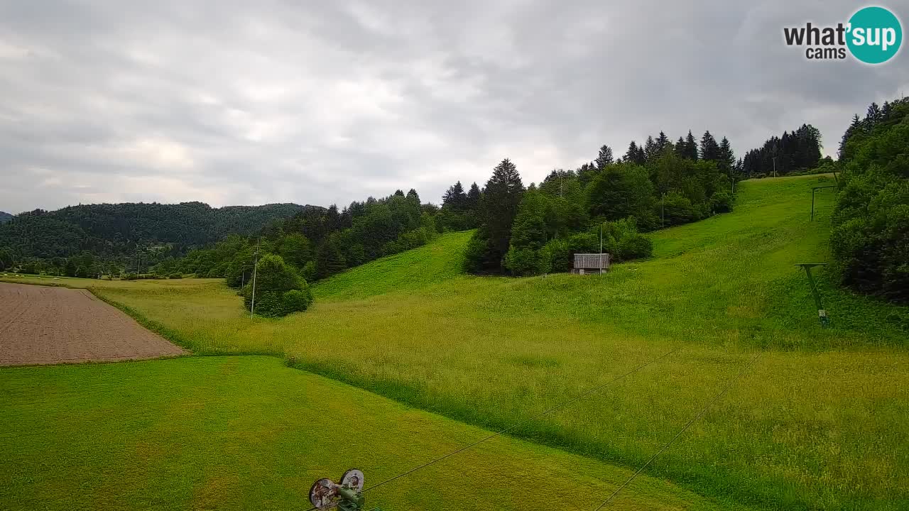 Webcam Smučišče Senožeta – Stazione sciistica a Srednja Vas vicino Bohinj