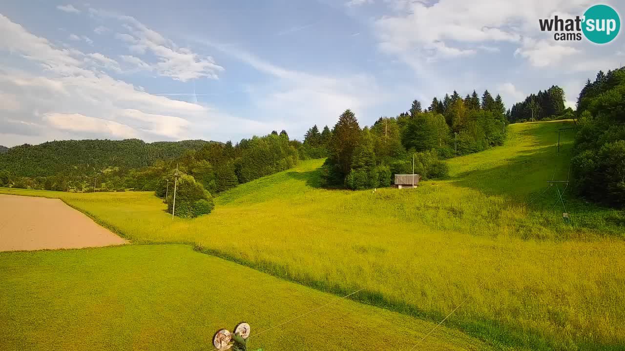 Webcam Smučišče Senožeta – Ski Resort Live View near Bohinj