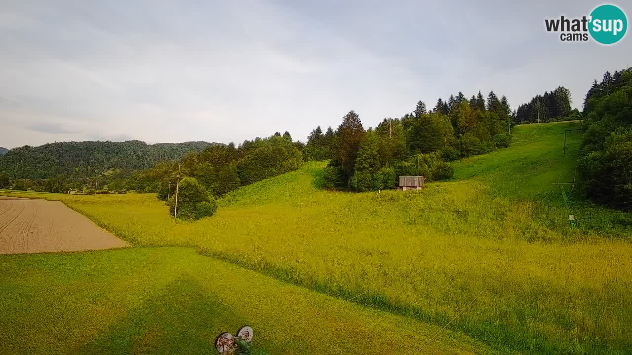 Webcam Smučišče Senožeta – Ski Resort Live View near Bohinj