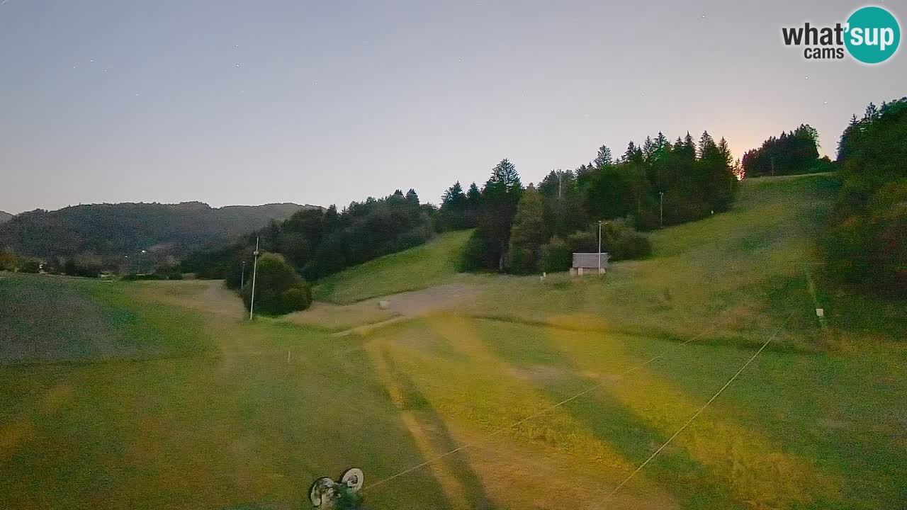 Webcam Smučišče Senožeta – Stazione sciistica a Srednja Vas vicino Bohinj