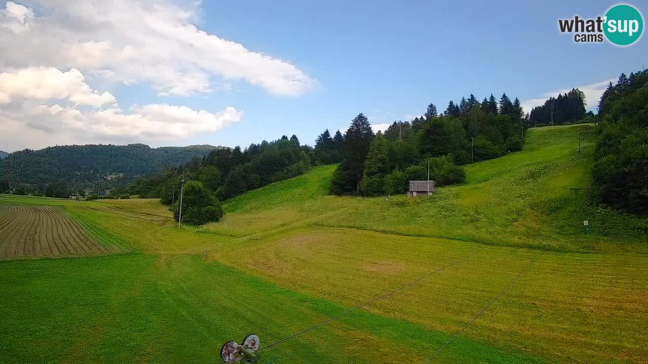 Webcam Smučišče Senožeta – Stazione sciistica a Srednja Vas vicino Bohinj