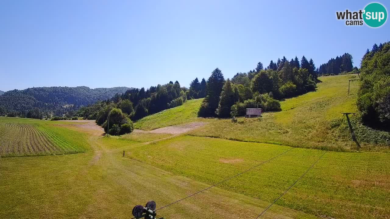 Webcam Smučišče Senožeta – Stazione sciistica a Srednja Vas vicino Bohinj
