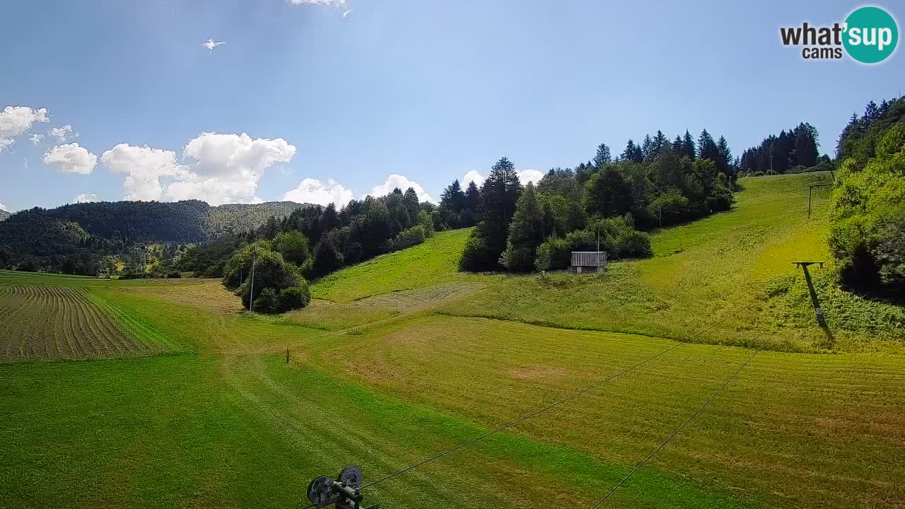 Webcam Smučišče Senožeta – Ski Resort Live View near Bohinj