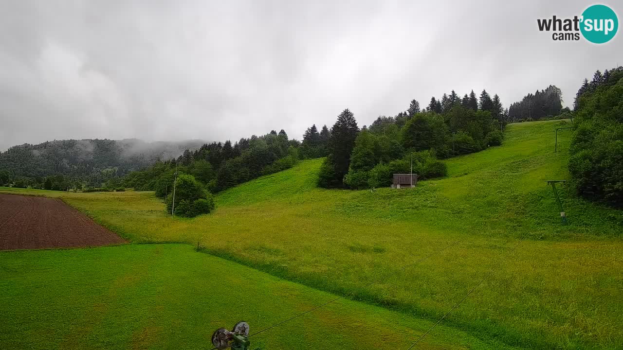 Webcam Smučišče Senožeta – Ski Resort Live View near Bohinj