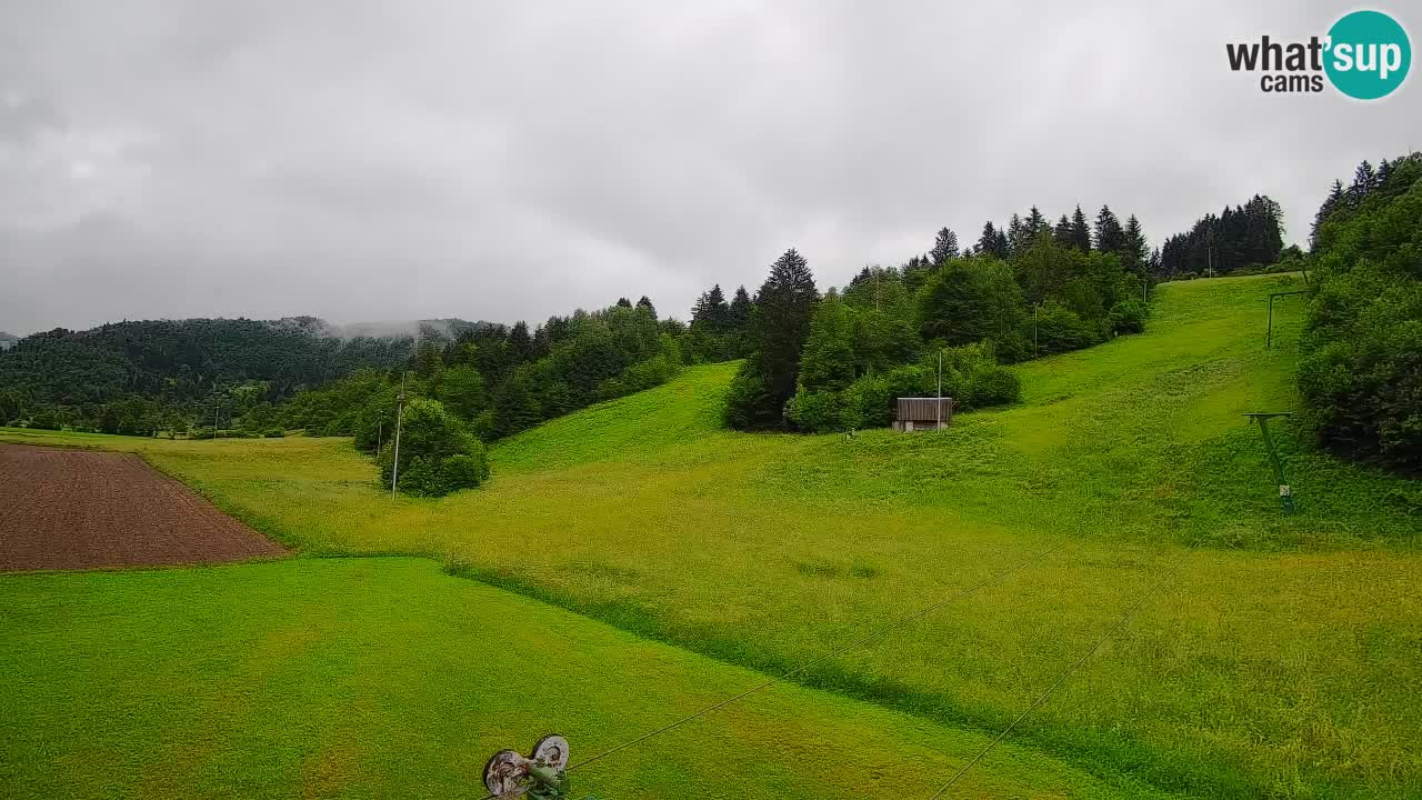 Webcam Smučišče Senožeta – Stazione sciistica a Srednja Vas vicino Bohinj