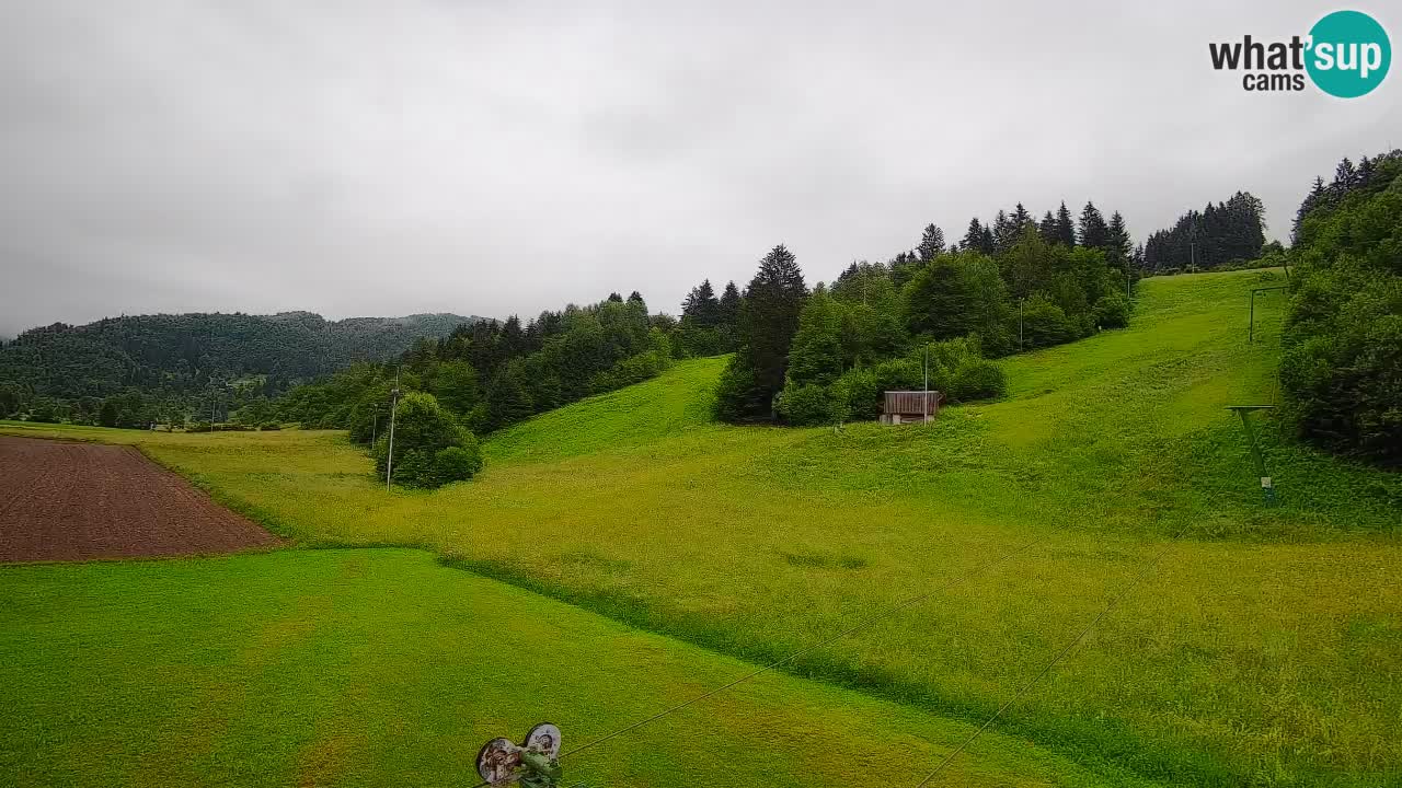 Webcam Smučišče Senožeta – Ski Resort Live View near Bohinj