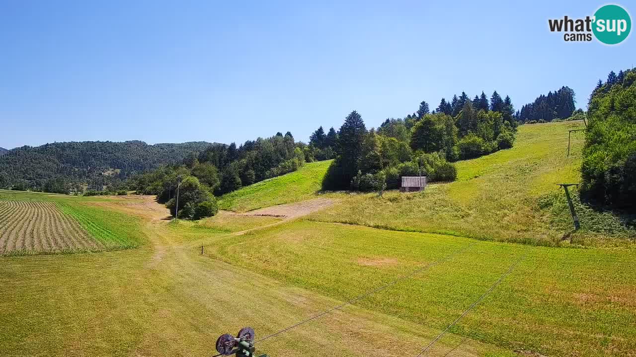 Webcam Smučišče Senožeta – Stazione sciistica a Srednja Vas vicino Bohinj
