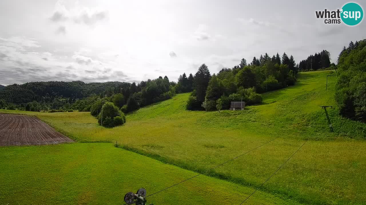 Webcam Smučišče Senožeta – Ski Resort Live View near Bohinj