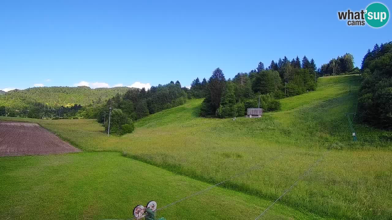 Webcam Smučišče Senožeta – Stazione sciistica a Srednja Vas vicino Bohinj