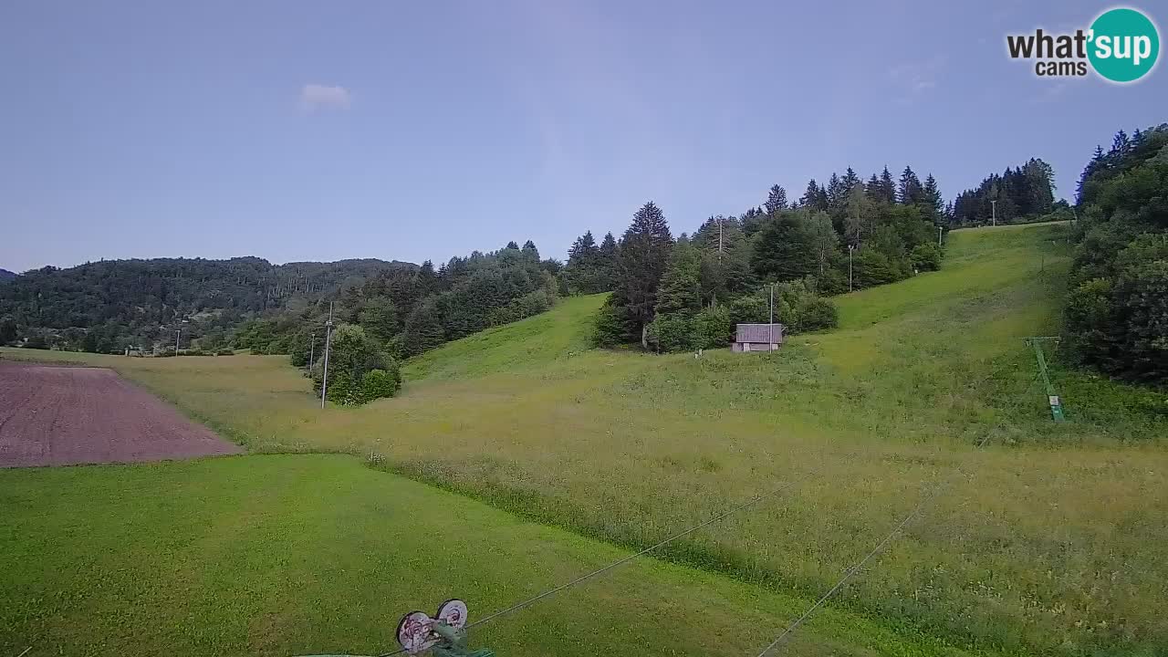 Webcam Smučišče Senožeta – Stazione sciistica a Srednja Vas vicino Bohinj