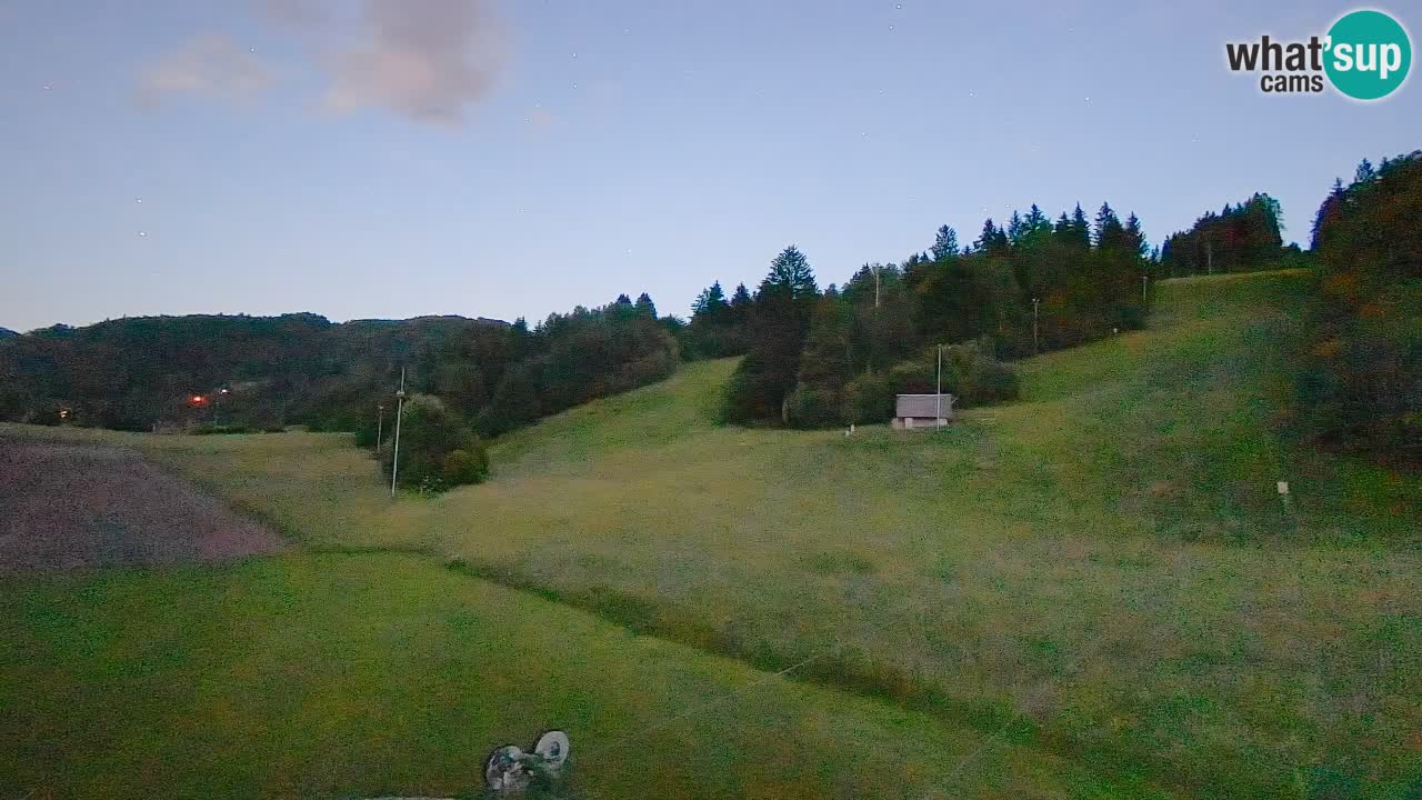 Webcam Smučišče Senožeta – Ski Resort Live View near Bohinj
